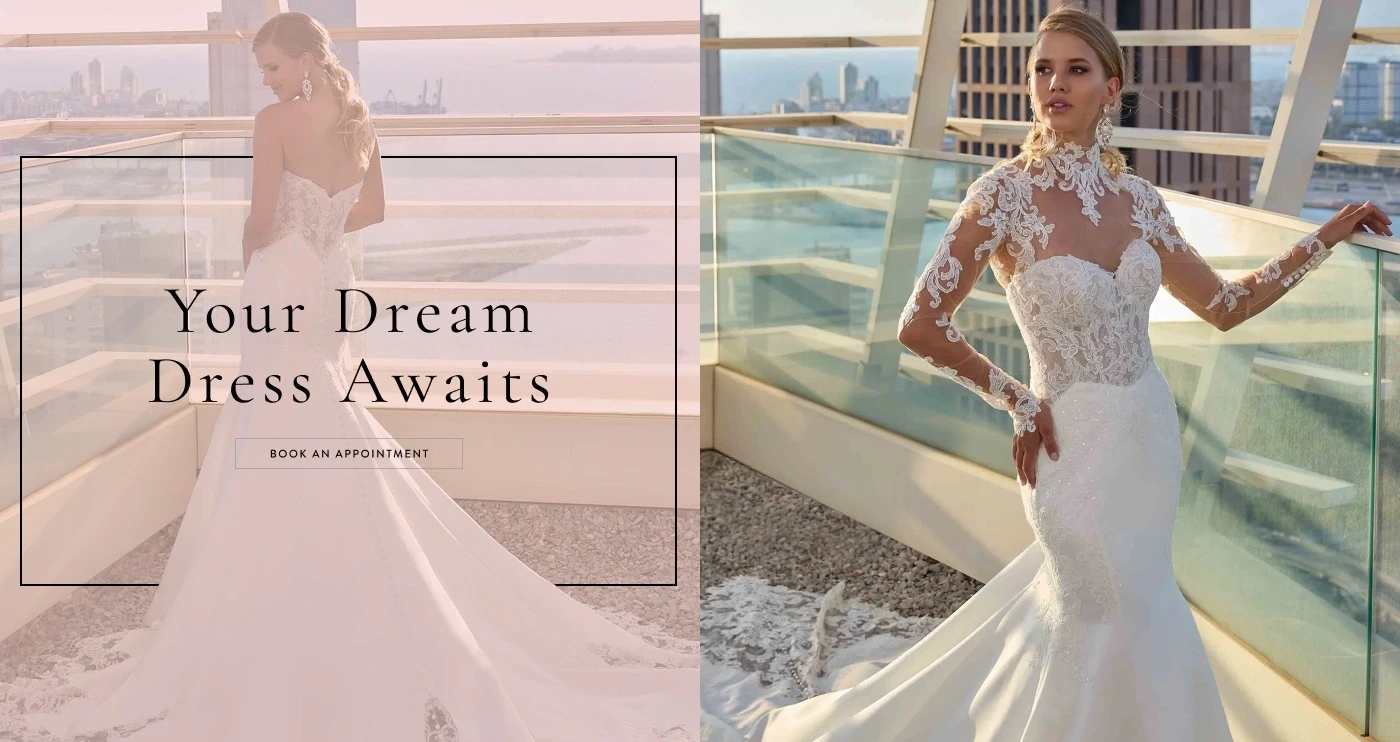 Your dream dress awaits desktop banner